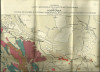 Harta geologică a zonei de nord a Dobrogei cu Dunarea si Delta Dunarii 1927