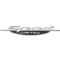 Ornament 3D &amp;#39;Sport Limited , 195x30mm, cromat, adeziv