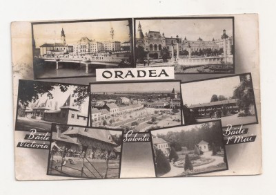 F2 - Carte Postala - Oradea, circulata 1957 foto