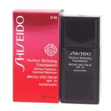 Shiseido, Perfect Refining, Hidratant, Fond de ten lichid, D10, Maro auriu, SPF 15, 30 ml