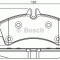 Set placute frana,frana disc MERCEDES SPRINTER 5-t bus (2006 - 2016) BOSCH 0 986 495 099