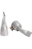 Duză plată din oțel inoxidabil 20mm 40mm pentru pistol de sudură cu aer cald, set cu 2 piese, accesoriu pentru mașină de sudură, instrument profesiona