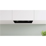 Hota incorporabila Bosch DLN56AC60, Putere de absorbtie 645 mc/h, Iluminare LED, Clasa B, 52 cm, Negru