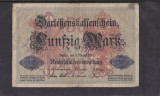 M1 - Bancnota foarte veche - Germania - 50 marci - 1914