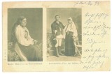 5631 - SALISTE &amp; SIBIU, ETHNICS, Port Popular, Litho, Romania - old postcard - used - 1898
