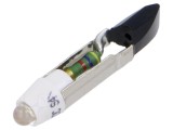 Lampă LED T5,5 albă 28V DC/AC plastic 3mm -20&divide;60&deg;C