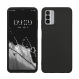 Husa Kwmobile pentru Nokia G42 5G, Negru, Silicon, KWM000021KN001C, Carcasa