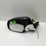Oglinda Laterala Stanga Nissan Leaf ZE0 2016, OEM 96302-3NL0B, Negru/Portocaliu, Second Hand