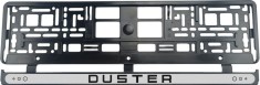 Set 2 bucati, suport numar inmatriculare Dacia Duster