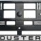 Set 2 bucati, suport numar inmatriculare Dacia Duster