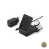 Incarcator Retea Wireless Anker MagGo 3in1 15W 1.67A Negru B2557311