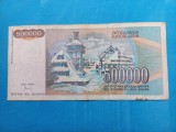 Iugoslavia 500000 ( 500 000 ) Dinari 1993 - Seria AC 3198645