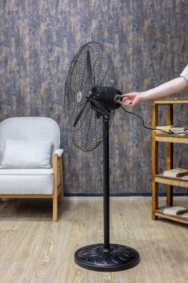 Ventilator Zilan ZLN2549 cu picior sau pentru perete, Diametru grilaj 68 cm, Putere 130W, Pozitie fixa sau oscilanta foto