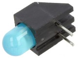 LED Albastru 5mm 20mA Lentilă Difuză