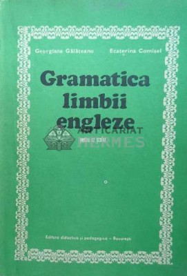 Gramatica limbii engleze pentru uz scolar ($F115) foto