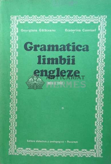 Gramatica limbii engleze pentru uz scolar ($F115)