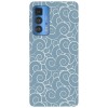 Husa compatibila cu Motorola G50 model Blue clouds, Silicon, TPU, Viceversa, Transparent, Carcasa