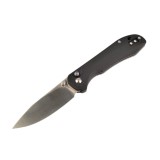 Cumpara ieftin Cuțit Dulotec K259 Leaf, oțel inoxidabil, pliabil, de zi cu zi, m&acirc;ner negru