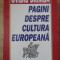 PAGINI DESPRE CULTURA EUROPEANA-OVIDIU DRIMBA