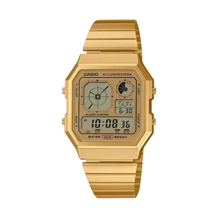 Ceas Casio, Vintage Edgy A130WEG-9AEF - Marime universala