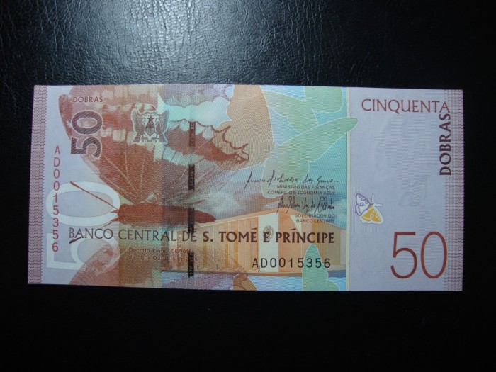 SAO TOME E PRINCIPE 50 DOBRAS 2016 UNC