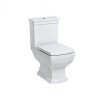 Toaletă monobloc Cleopatra cu evacuare spate de 11 cm