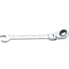 Cheie Combinata Articulata cu Clichet BGS, 12mm, 72 Dinti, Crom Vanadiu, Inclinare 90 Grade