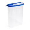 Recipient Depozitare Cereale, Capacitate 2.4L, Capac Albastru, Oem