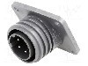 Conector circular, tata, 5 pini, BULGIN - EXP-0941/05/P foto
