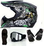 Cumpara ieftin Set casca moto-atv-trotineta-enduro+Ochelari+Manusi+Cagula ,marimi disponibile S,M si L