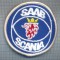 AX 1238 EMBLEMA- ,,SAAB SCANIA&quot; -PRODUCATOR AUTO SUEDEZ -PENTRU COLECTIONARI
