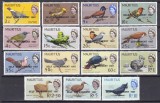 DB1 Fauna Pasari 1967 Mauritius Supratipare 15 v. MNH