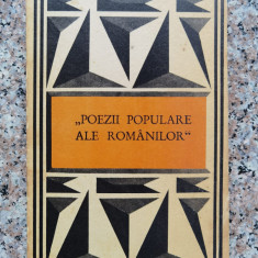 Poezii Populare Ale Romanilor - V.alecsandri ,554116