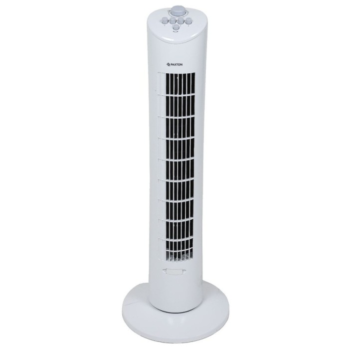 Ventilator turn Paxton VTM-60-787, 60 W, 3 viteze, inaltime 78.7 cm, functie de oscilatie, timer, functie de odorizare, alb