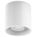 Lustră De Tavan Orbis Albă Din Aluminiu Cu 1 Bec Cilindric Modern De Interior