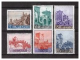 San Marino 1966 - Vederi, monumente, arhitectura, serie neuzata