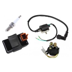 CDI + Bobina Inductie + Releu Pornire + Bujie ATV D8TC 107cc