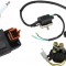 CDI + Bobina Inductie + Releu Pornire + Bujie ATV D8TC 107cc