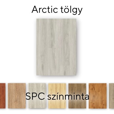 Mostră/Bucată Pardoseală Vinil SPC Leziter Stejar Arctic foto