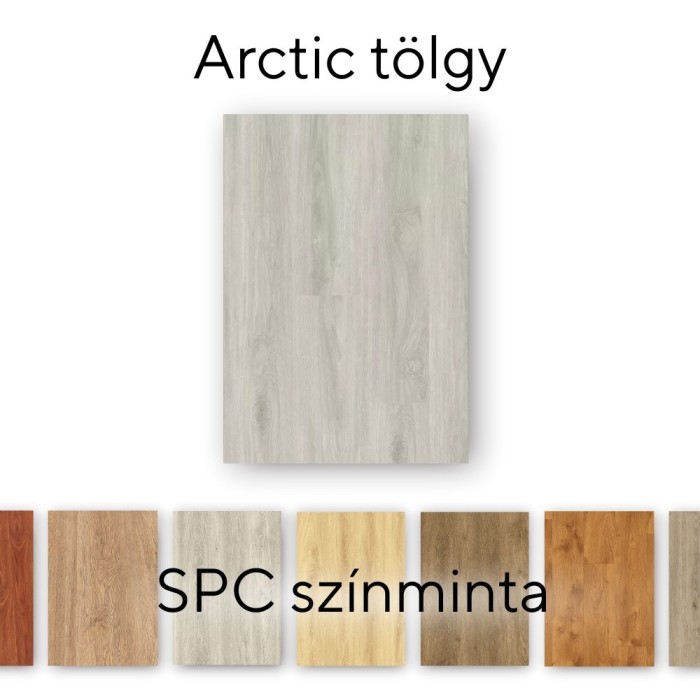 Mostră/Bucată Pardoseală Vinil SPC Leziter Stejar Arctic