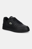 Lacoste sneakers din piele T-Clip Set culoarea negru, 48SMA0031