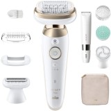 Braun Silk-&eacute;pil 9 Flex SkinSpa 9-481 3D epilator cu cap complet flexibil pentru depilare umedă și uscată 1 buc