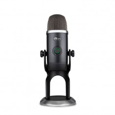 Microfon Streaming Logitech YETI X Professional Multi-Pattern Blue VOICE foto