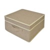 Cutie depozitare diverse lucruri, Mobi, maro, 30x30x15 cm, Oem