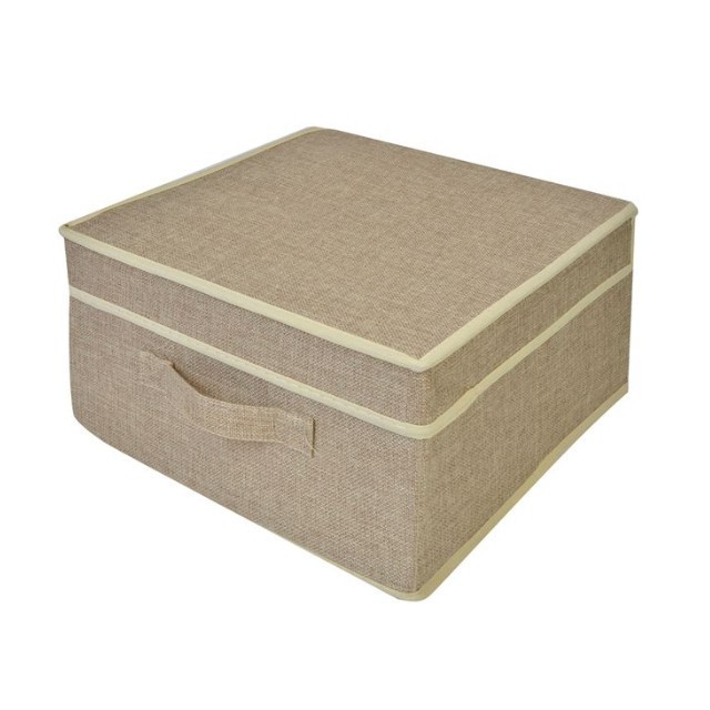 Cutie depozitare diverse lucruri, Mobi, maro, 30x30x15 cm