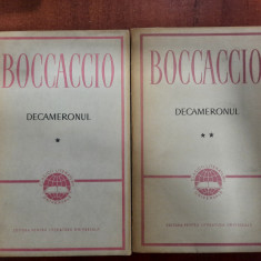 Decameronul vol.1 si 2 de Boccaccio