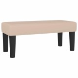 Cumpara ieftin Banca, cappuccino, 70x30x30 cm, piele ecologica