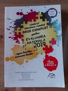 Limba si literatura romana ghid pentru Evaluarea Nationala 2019 - Claudia Topan, Adrian Nicolae Romonti foto