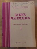 Gazeta matematica anul 1975 vol 1-12
