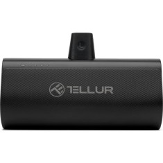Acumulator extern Tellur TLL158421, 5000 mAh, Lightning, QC3.0 22.5W + PD20W, Negru